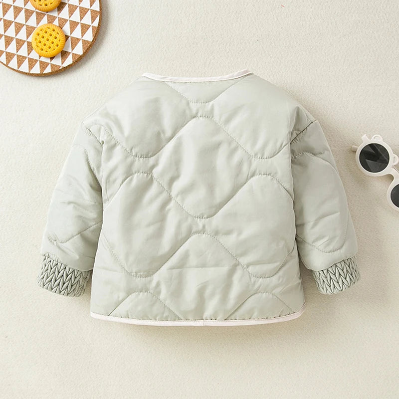 CN Guangdong Kids Quilted Puffer Jacket Unisex Coat