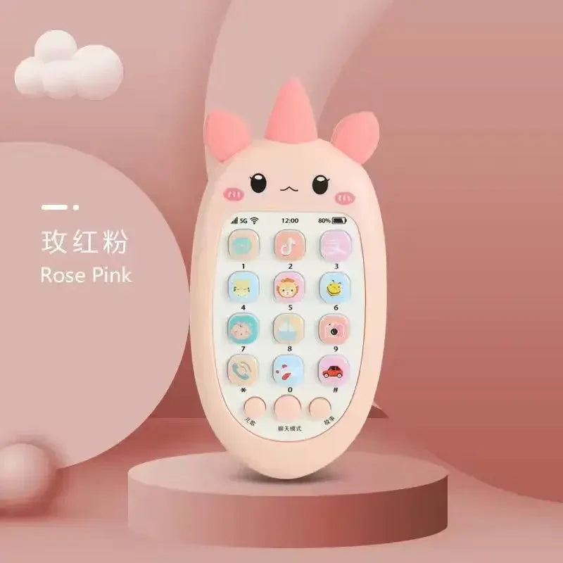 SMHXIANGQIANJINCN Baby Phone Toy Teether Bilingual Learning