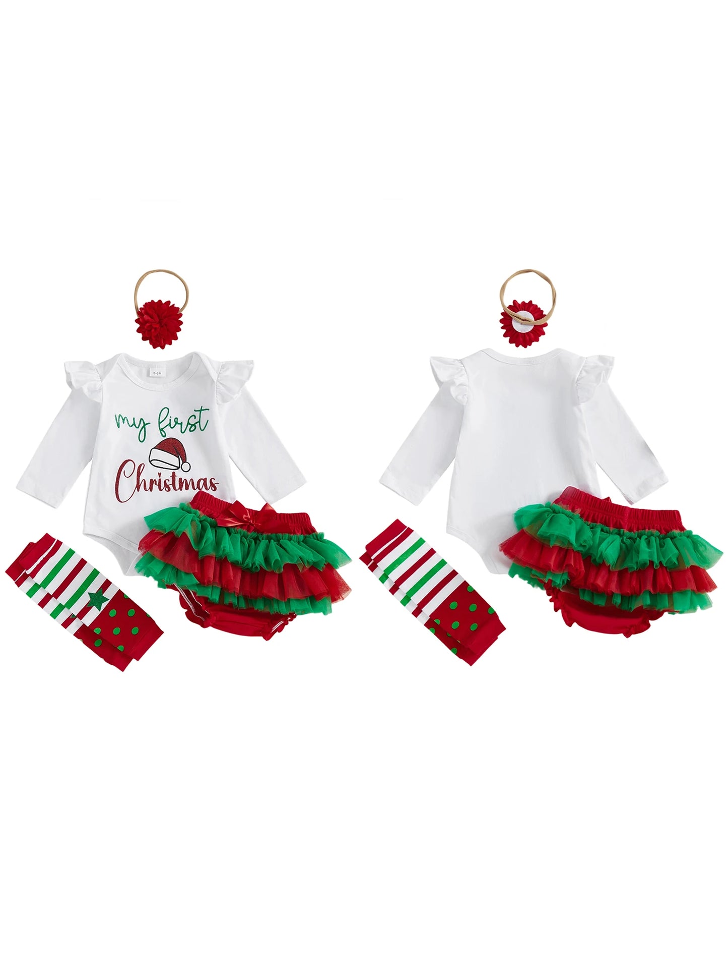 Guangdong CN Toddler Boy Christmas Plaid Shirt Bowtie Socks