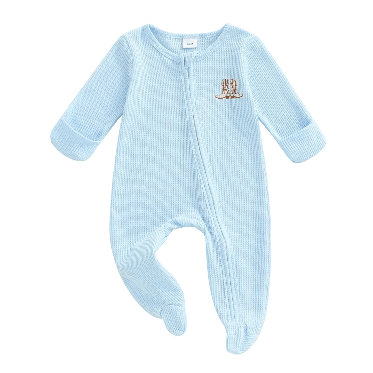 CN Guangdong Infant Hooded Animal Ear Fleece Footed Pajamas