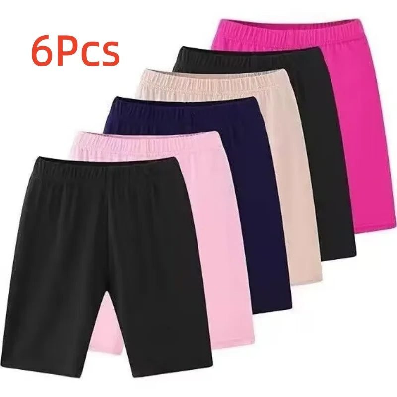 Girls Basic Modal Shorts Set Casual Summer Kids Shorts