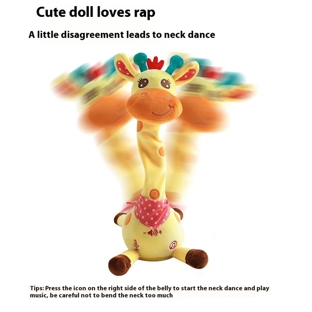 Giraffe Plush LED Illuminated Dancing Light 6 To 12 Months