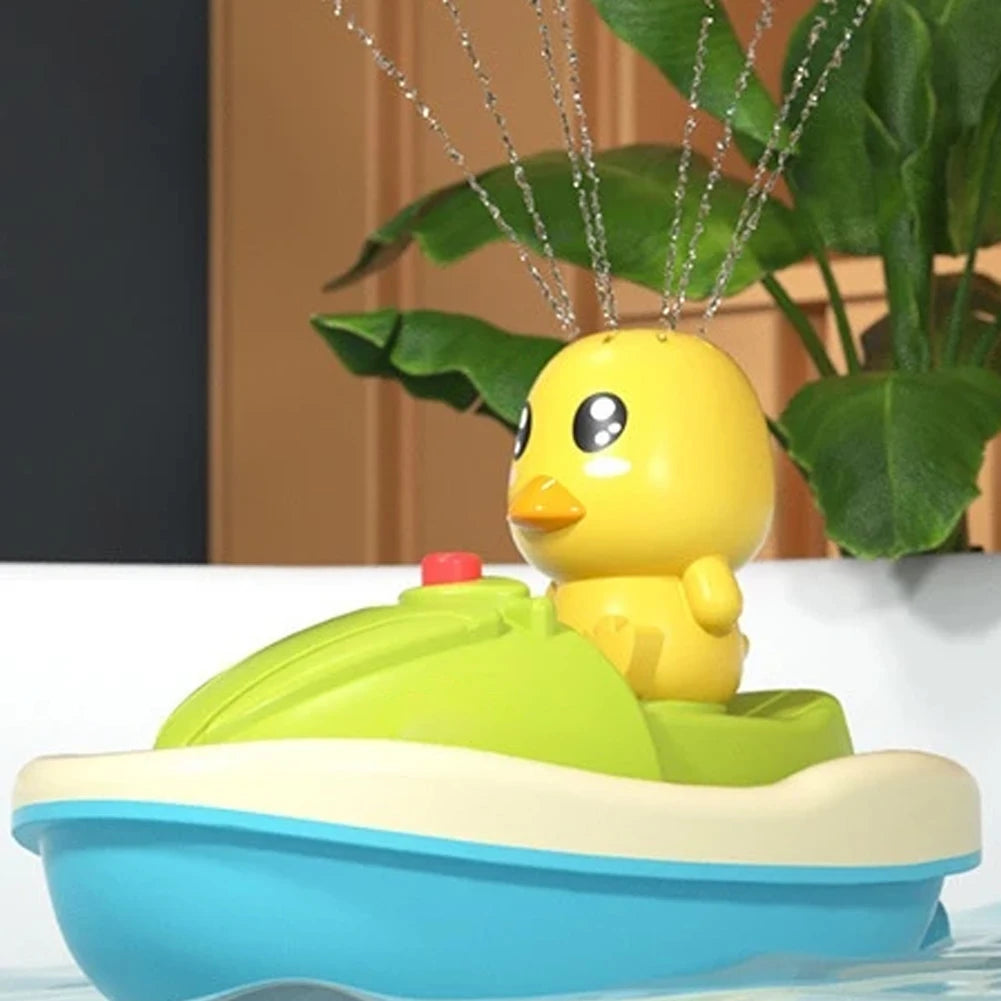 Hign-concerned Duck Bath Toys Toddlers Bathtub Water Spray