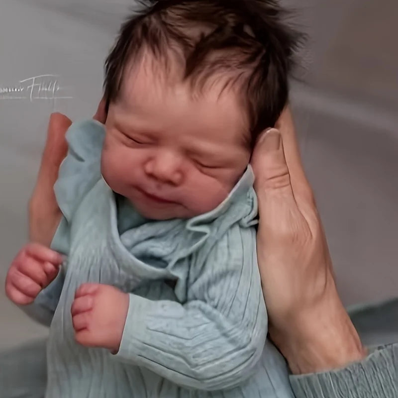 Jiangsu Reborn Doll Hand Painted Realistic Skin Cloth Body