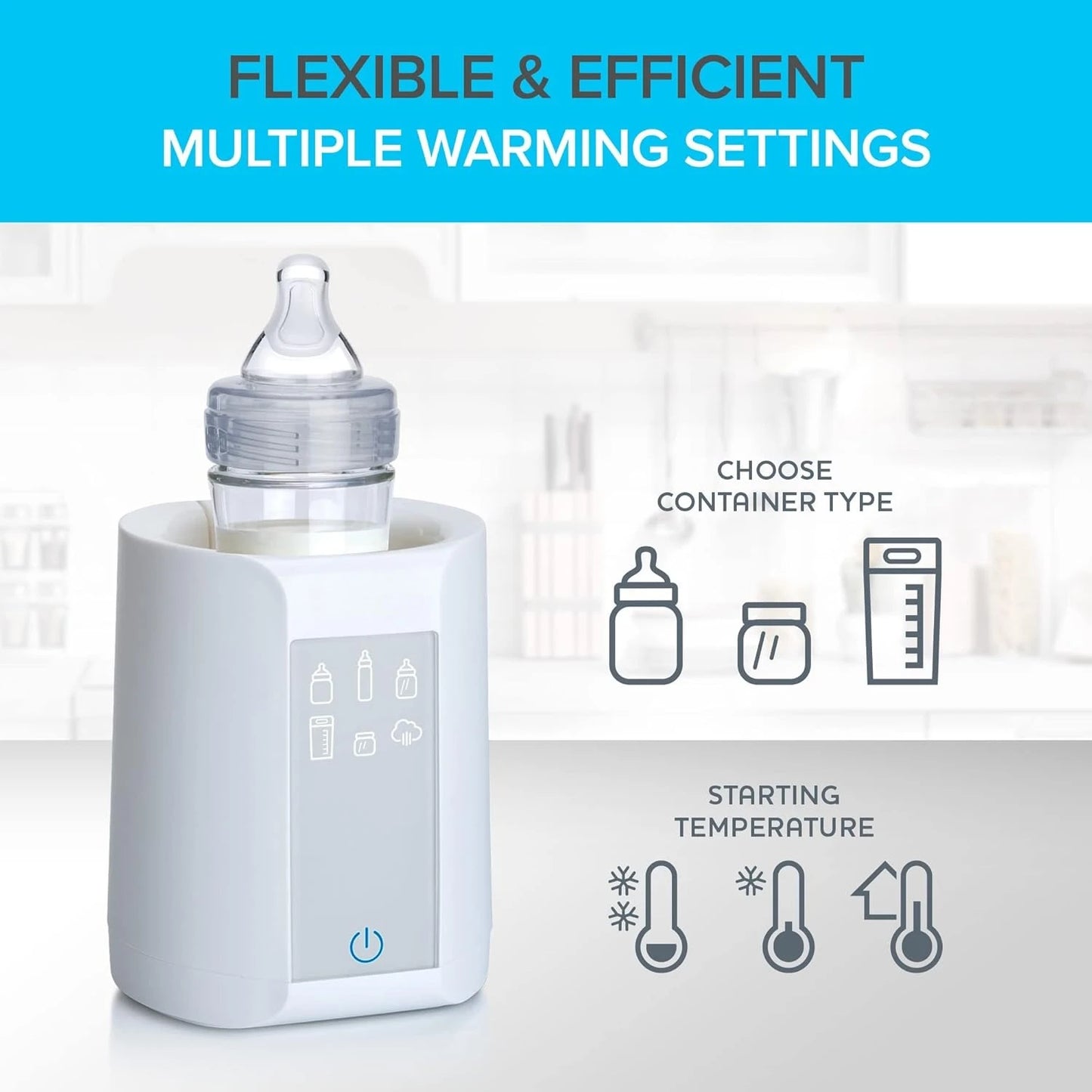 Hign-concerned Bottle Warmer and Sterilizer Heating Options