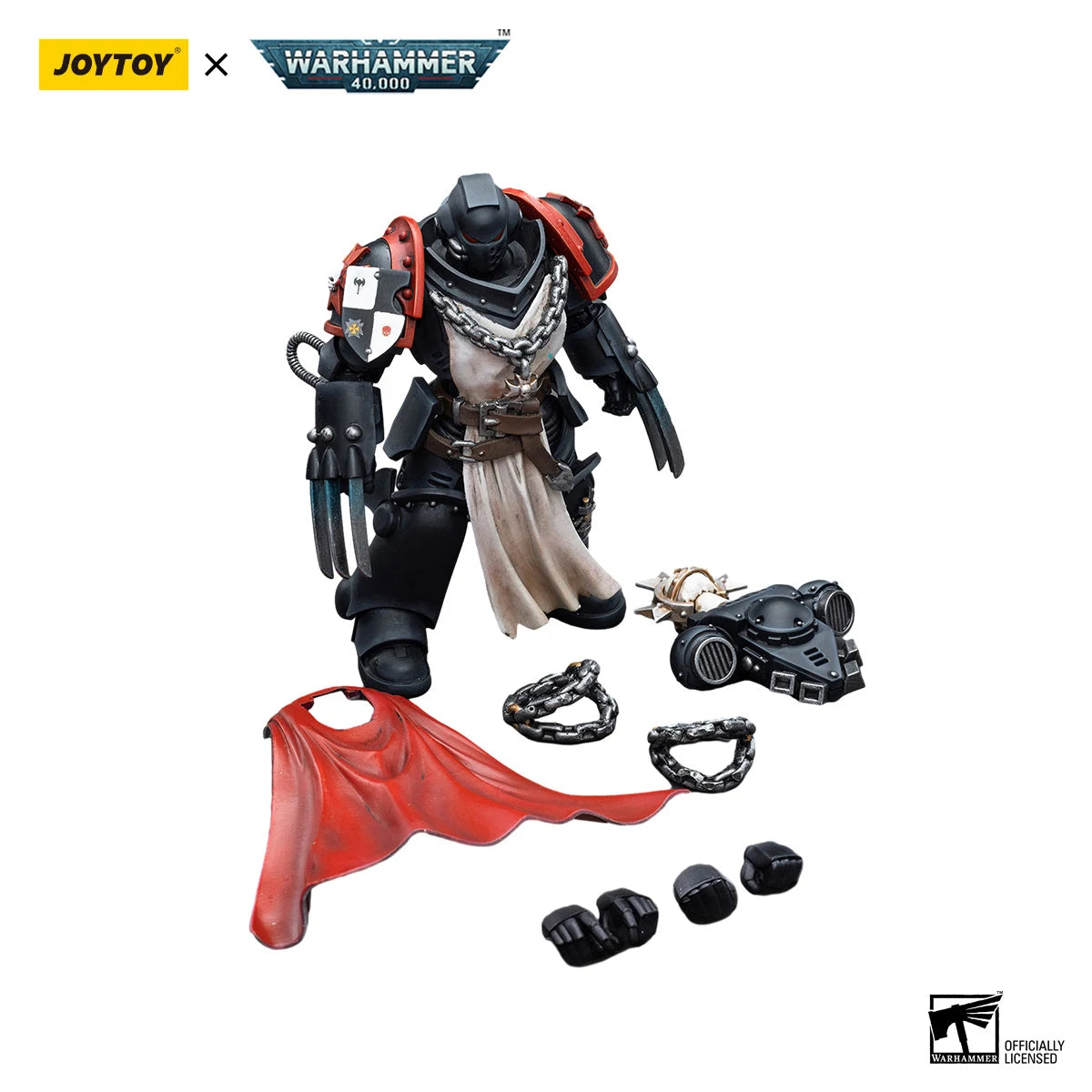 Joy Toy Warhammer 40K Alberic Granbertus Sword Brethren Action Figure