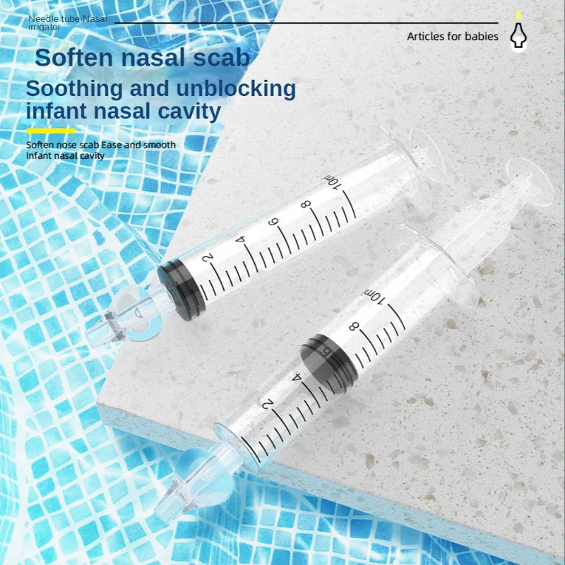Baby Nasal Aspirator Syringe Silicone Nasal Washer For Children