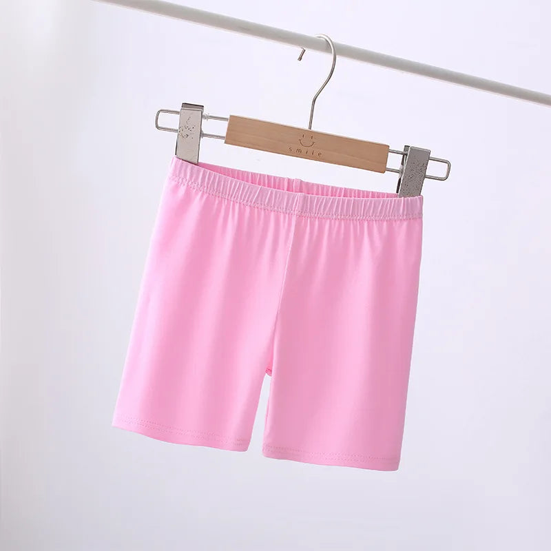 Girls Basic Modal Shorts Set Casual Summer Kids Shorts