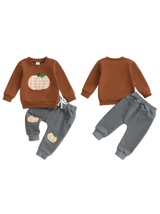 CN Guangdong Baby Girl 2 Piece Halloween Cat Print Set