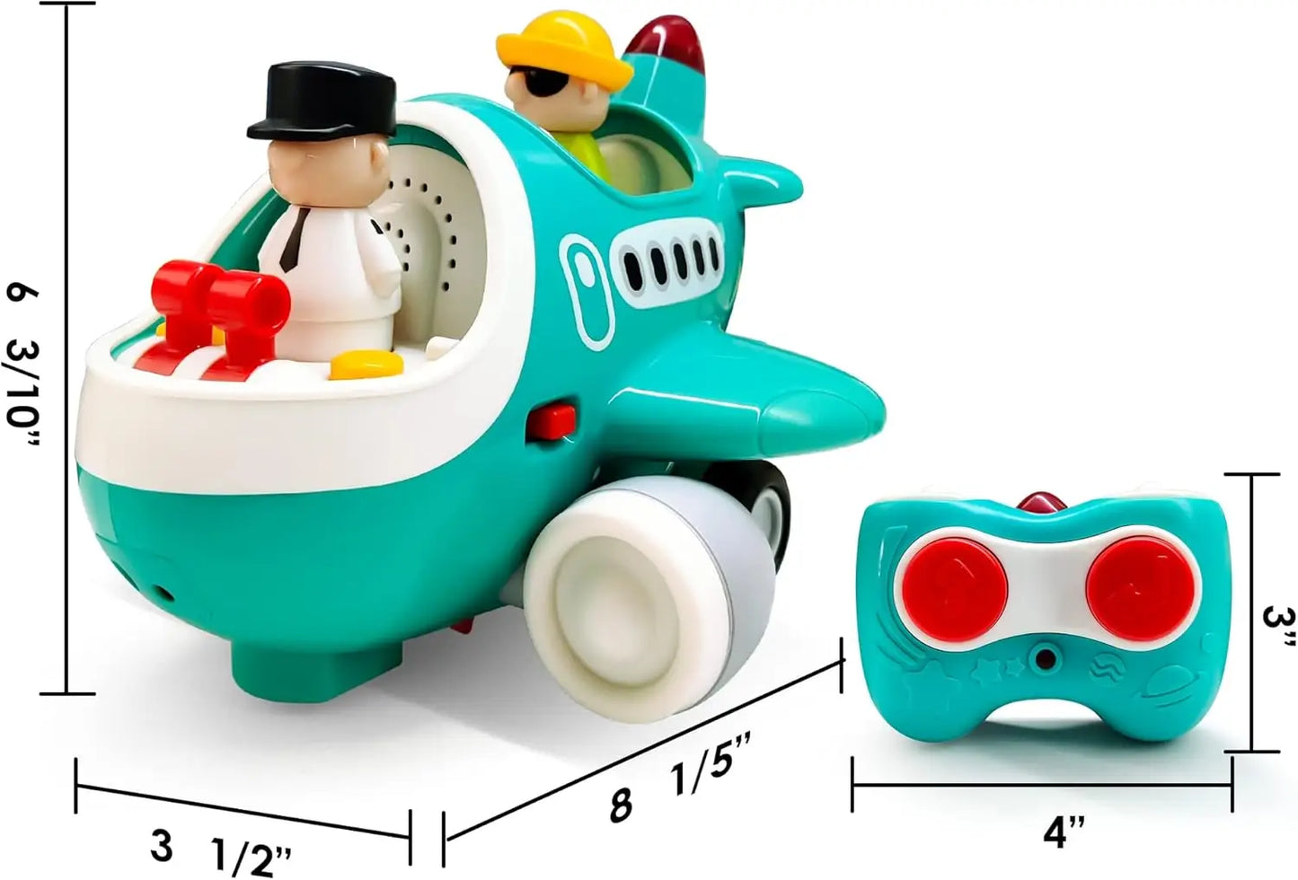 Baby Airplane Toy, Remote-controlled AirplaneToy, Suitable For 2-3 Year Old Children, Baby Music Remote-controlled Helicopter,