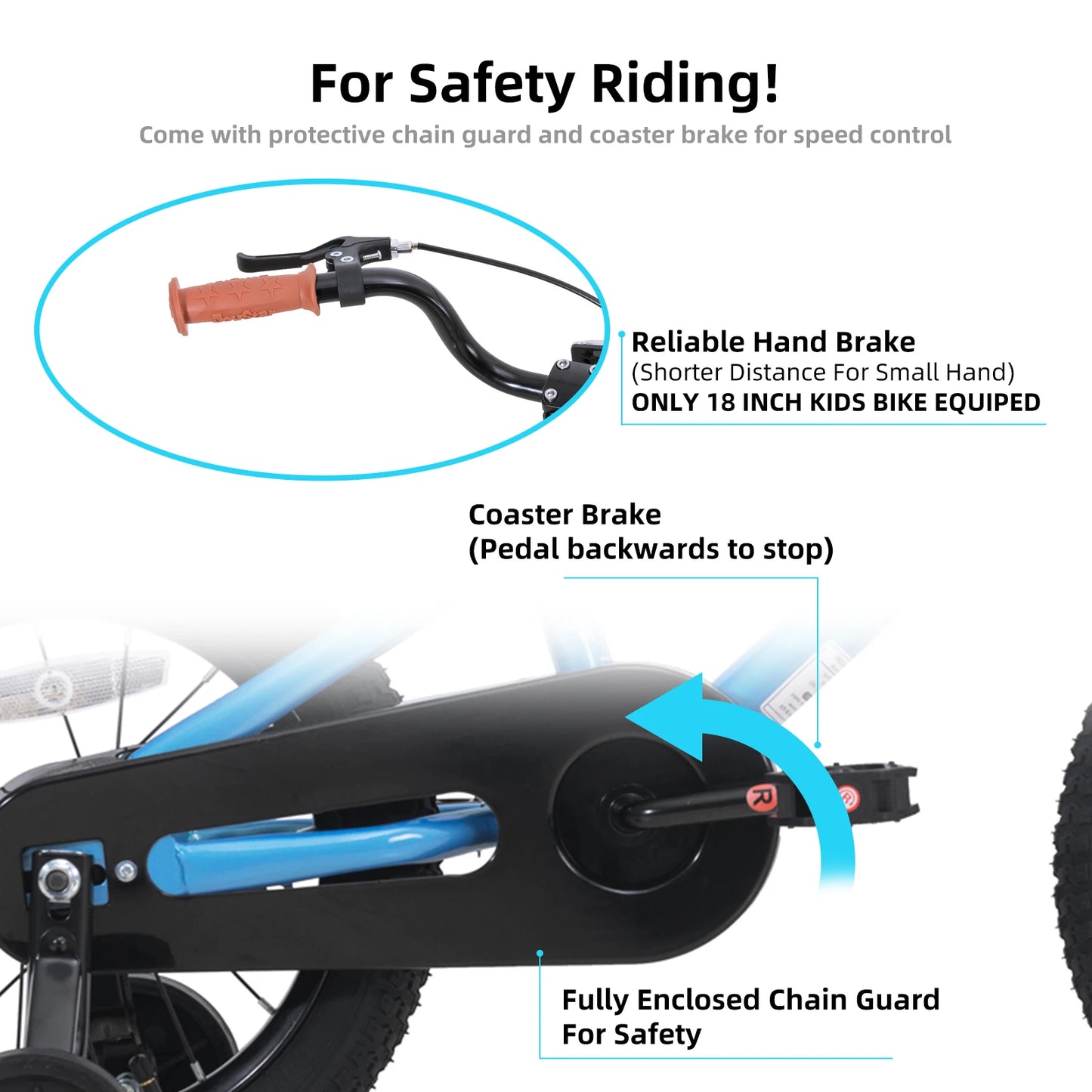 Joystar Kids Bike Ages 2 To 12 With Training Wheels