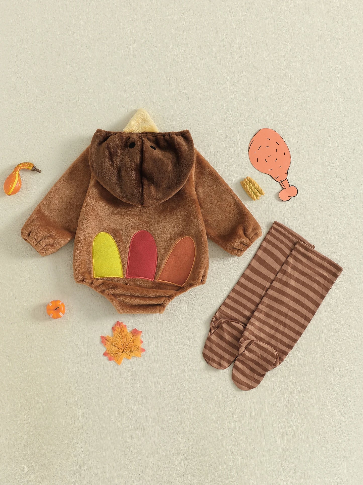 Guangdong Adorable Infant Chicken Outfit Hooded Romper