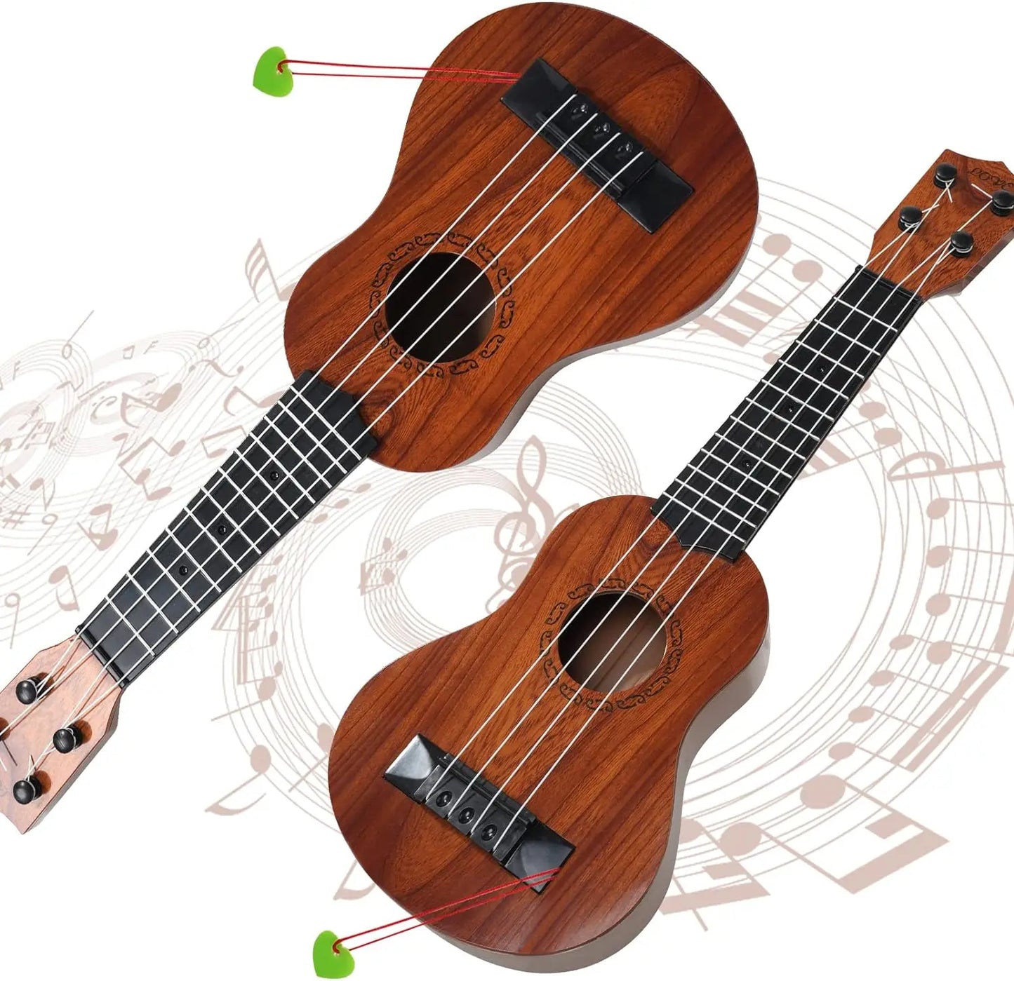 Kids Ukulele Guitar 4 String Educational Toy For Toddlers