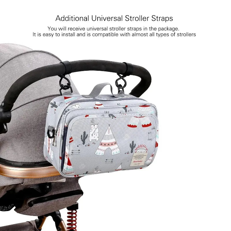 Closure Multifunctional Diaper Bag For Newborn Stroller