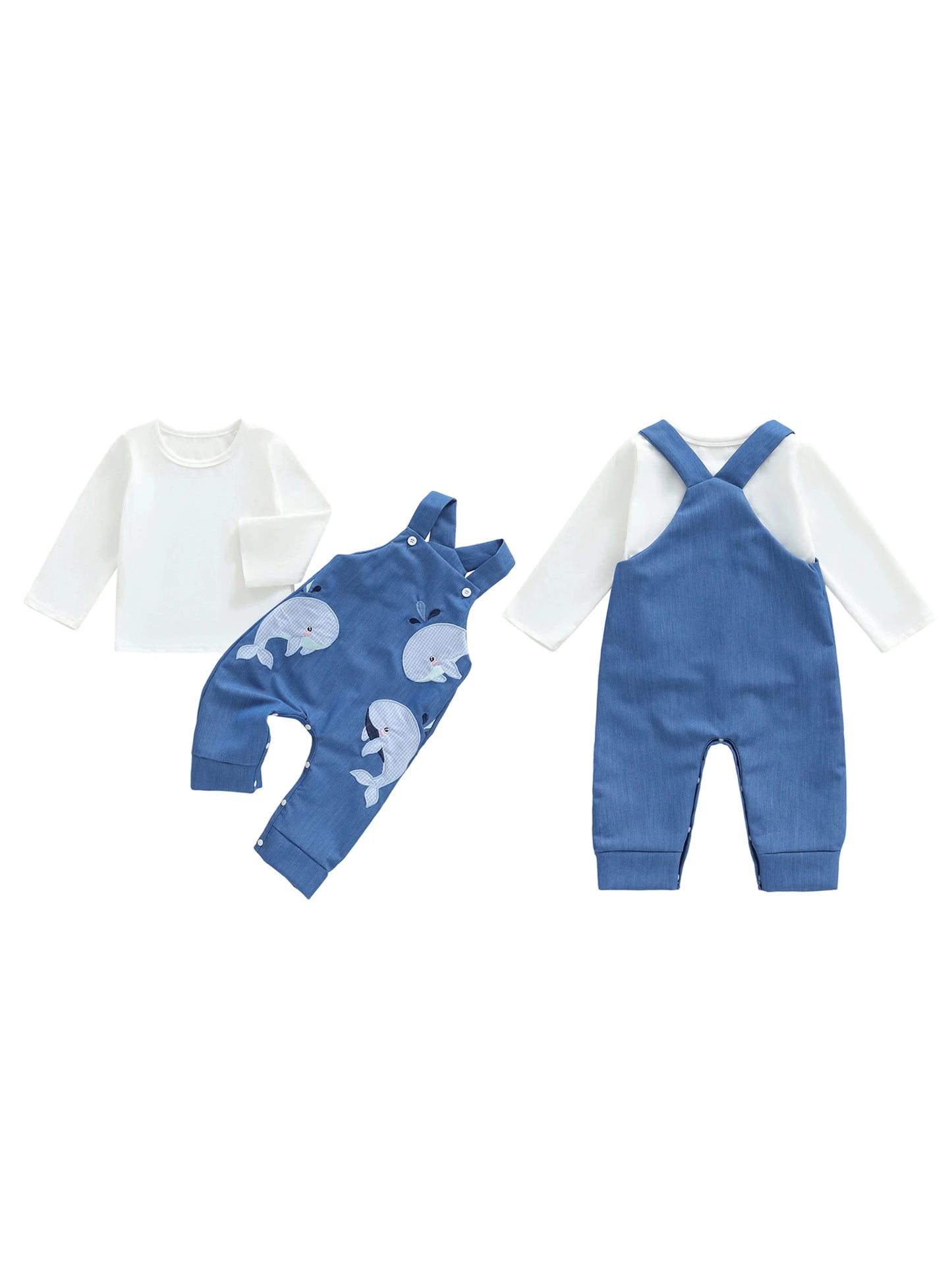 Unisex Toddler Winter Hooded Jacket And Fleece Pants Set