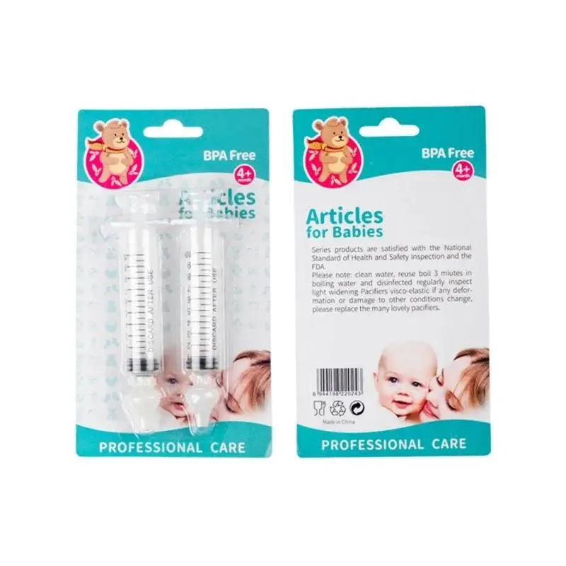 Baby Nasal Aspirator Syringe Silicone Nasal Washer For Children