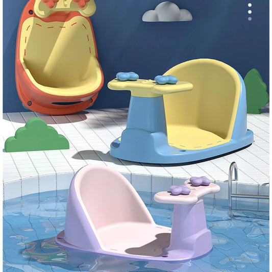 Hign-concerned Children's Shower Seat Portable Stand