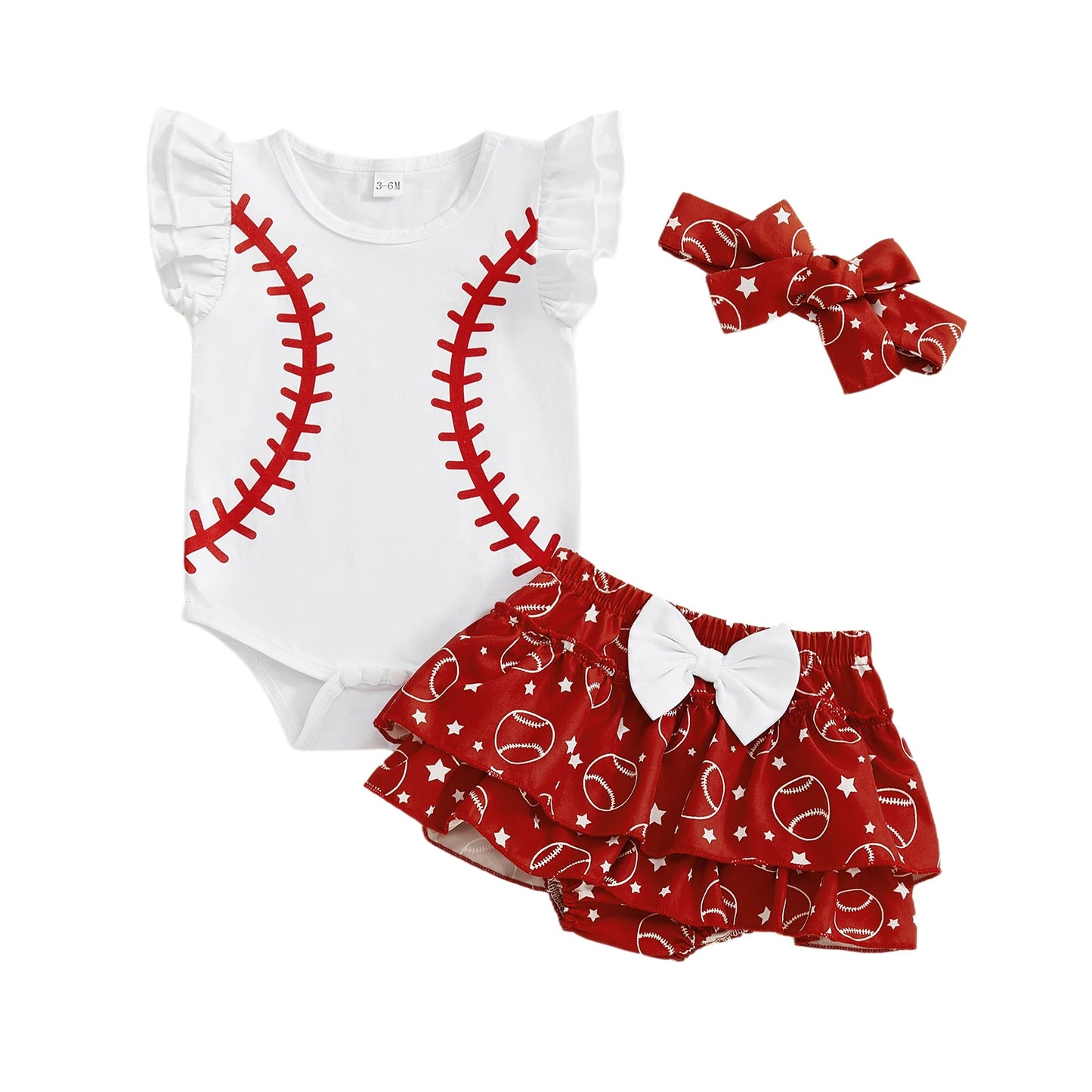 Meihuida Floral Sleeveless Romper Headband Set For Toddler Girls