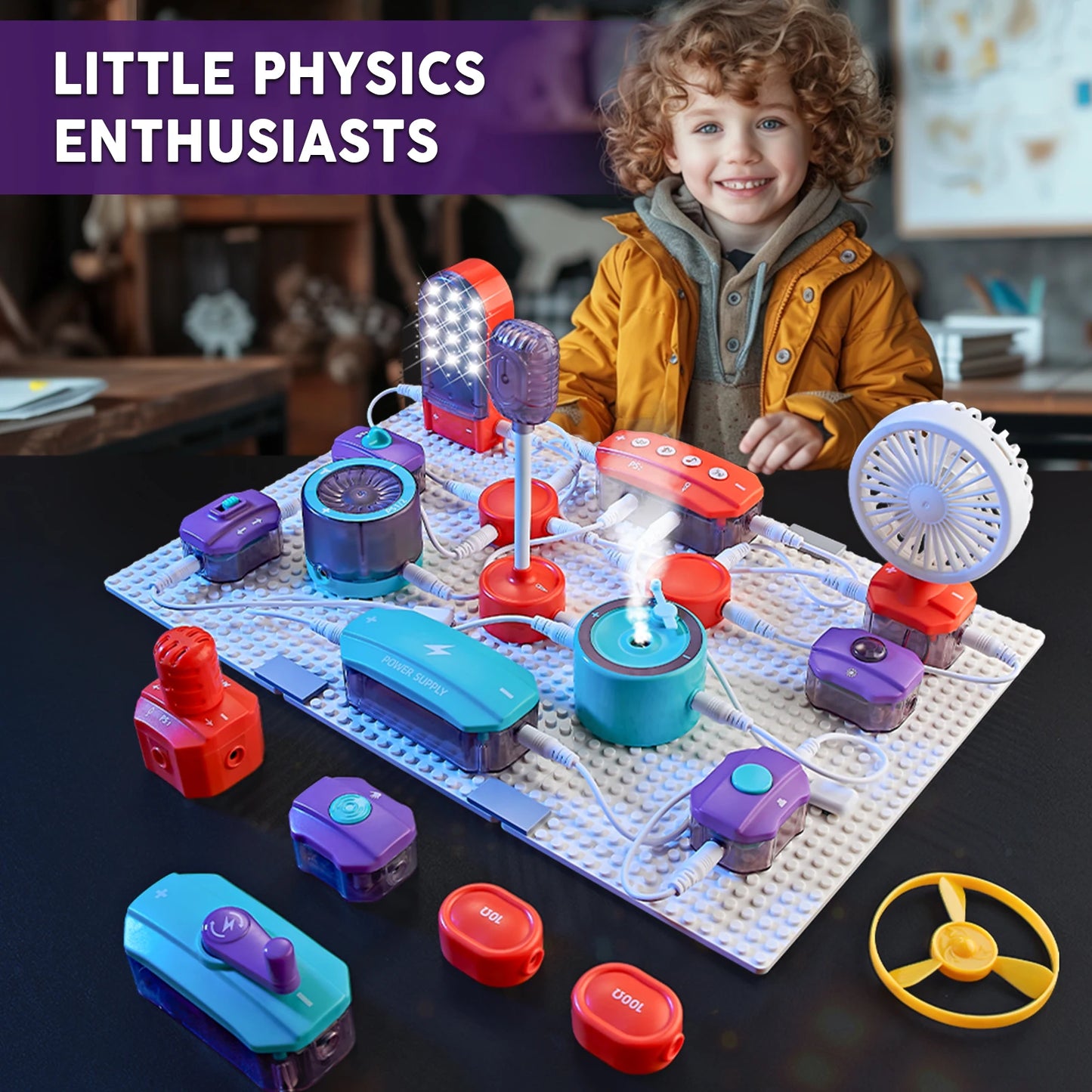 VATOS Science Circuit Kit for Kids 150 Plus Projects
