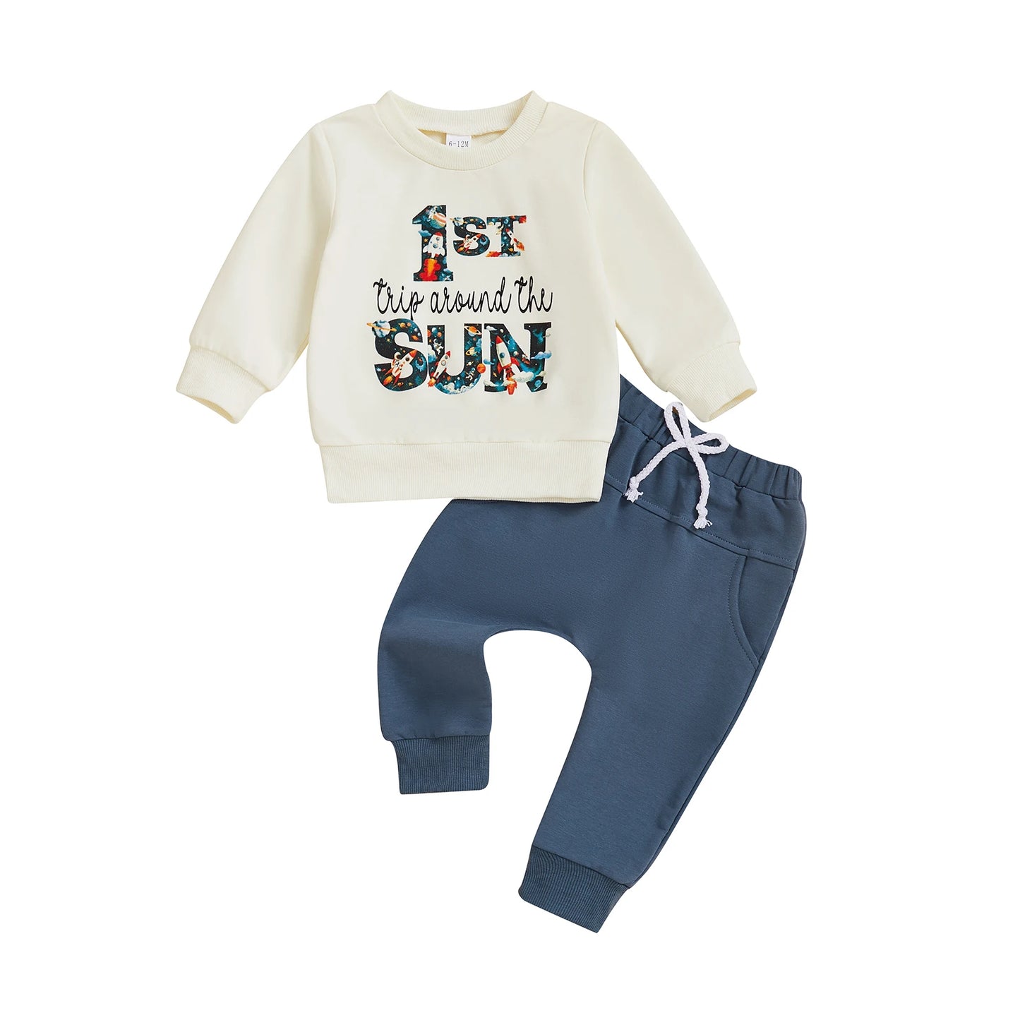 CN Guangdong Dinosaur Print Toddler 2-Piece Outfit Set