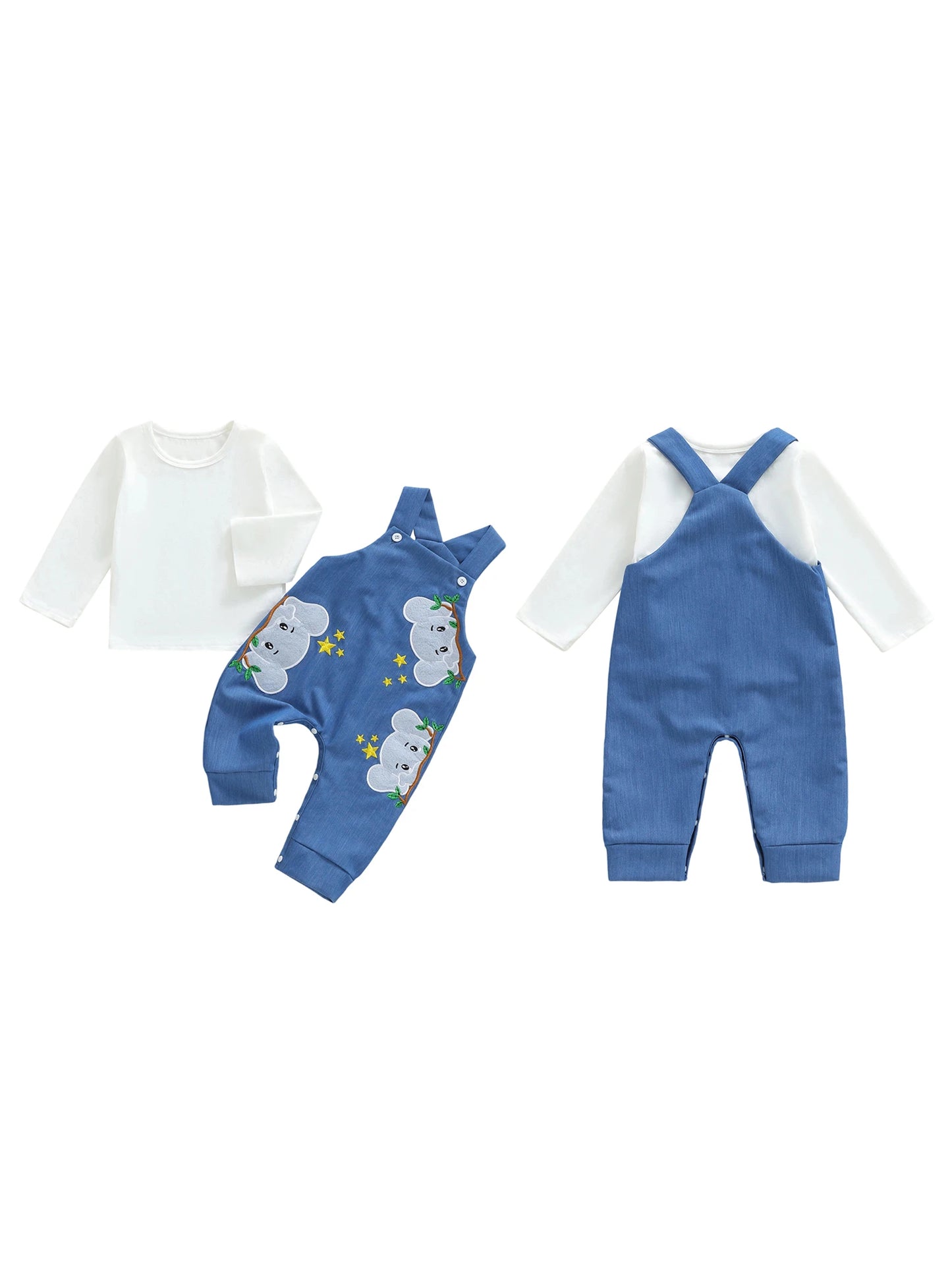 Unisex Toddler Winter Hooded Jacket And Fleece Pants Set