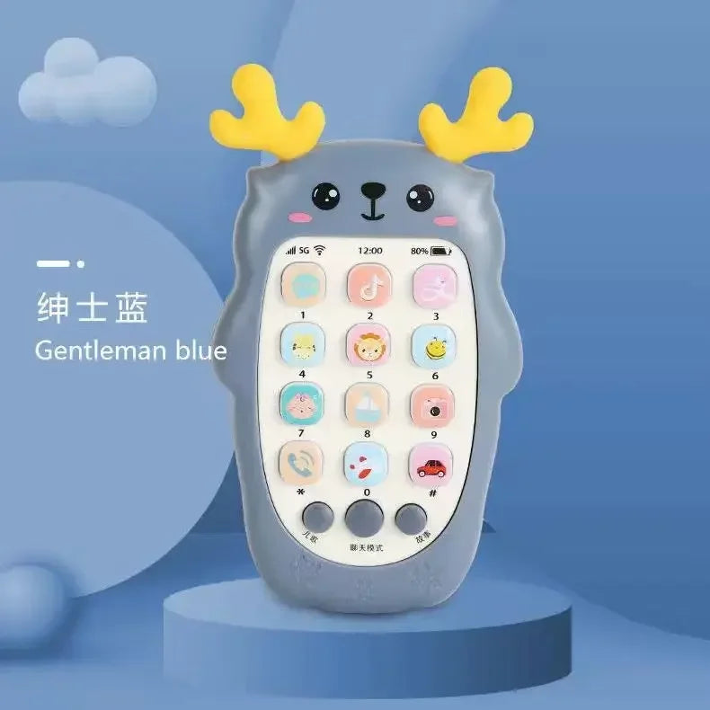 SMHXIANGQIANJINCN Baby Phone Toy Teether Bilingual Learning
