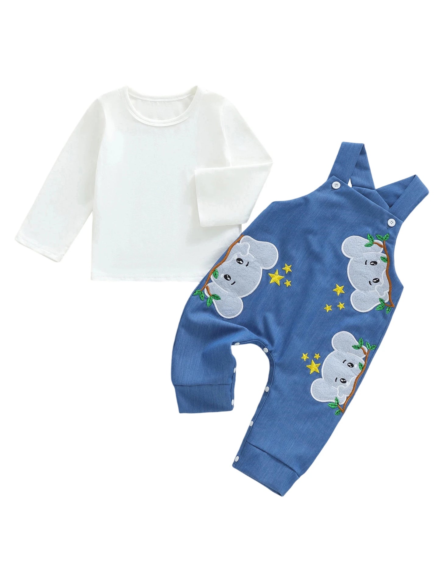 Unisex Toddler Winter Hooded Jacket And Fleece Pants Set
