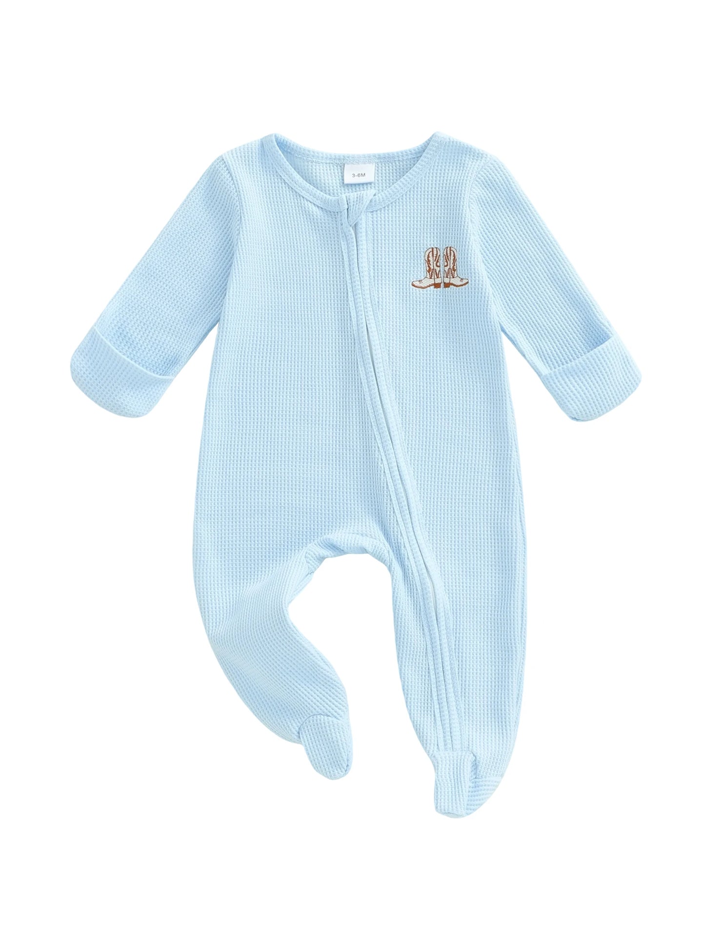 CN Guangdong Infant Hooded Animal Ear Fleece Footed Pajamas