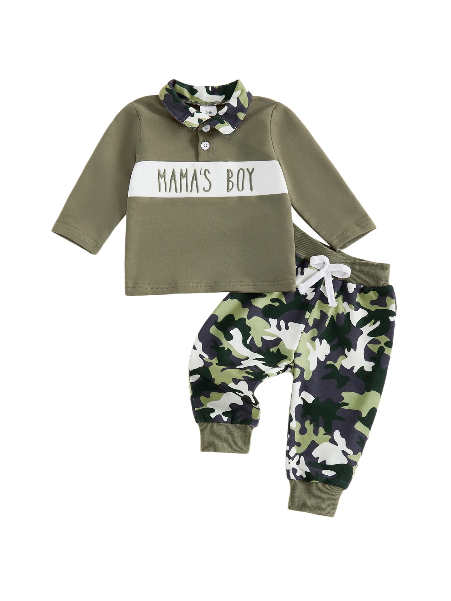 Guangdong Boys Winter TwoPiece Knit Set Kids With Lapel Logo