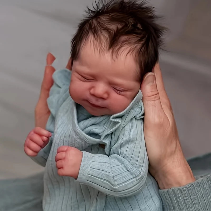 Jiangsu Reborn Doll Hand Painted Realistic Skin Cloth Body