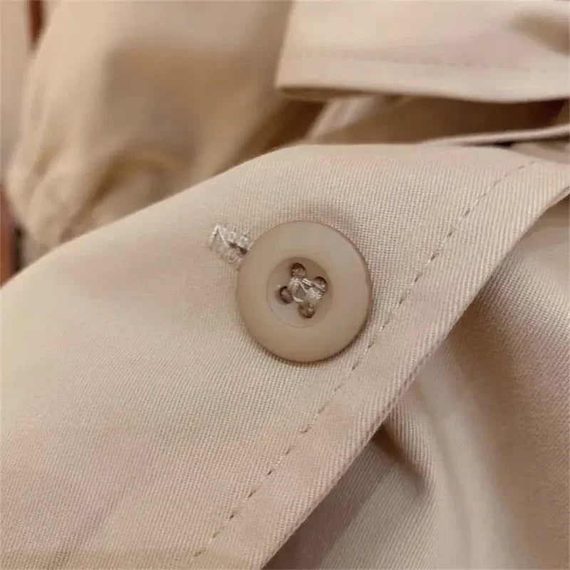 XJYIYUAN Girls Premium Trench Coat Woolen Blend Windbreaker Outerwear Performance