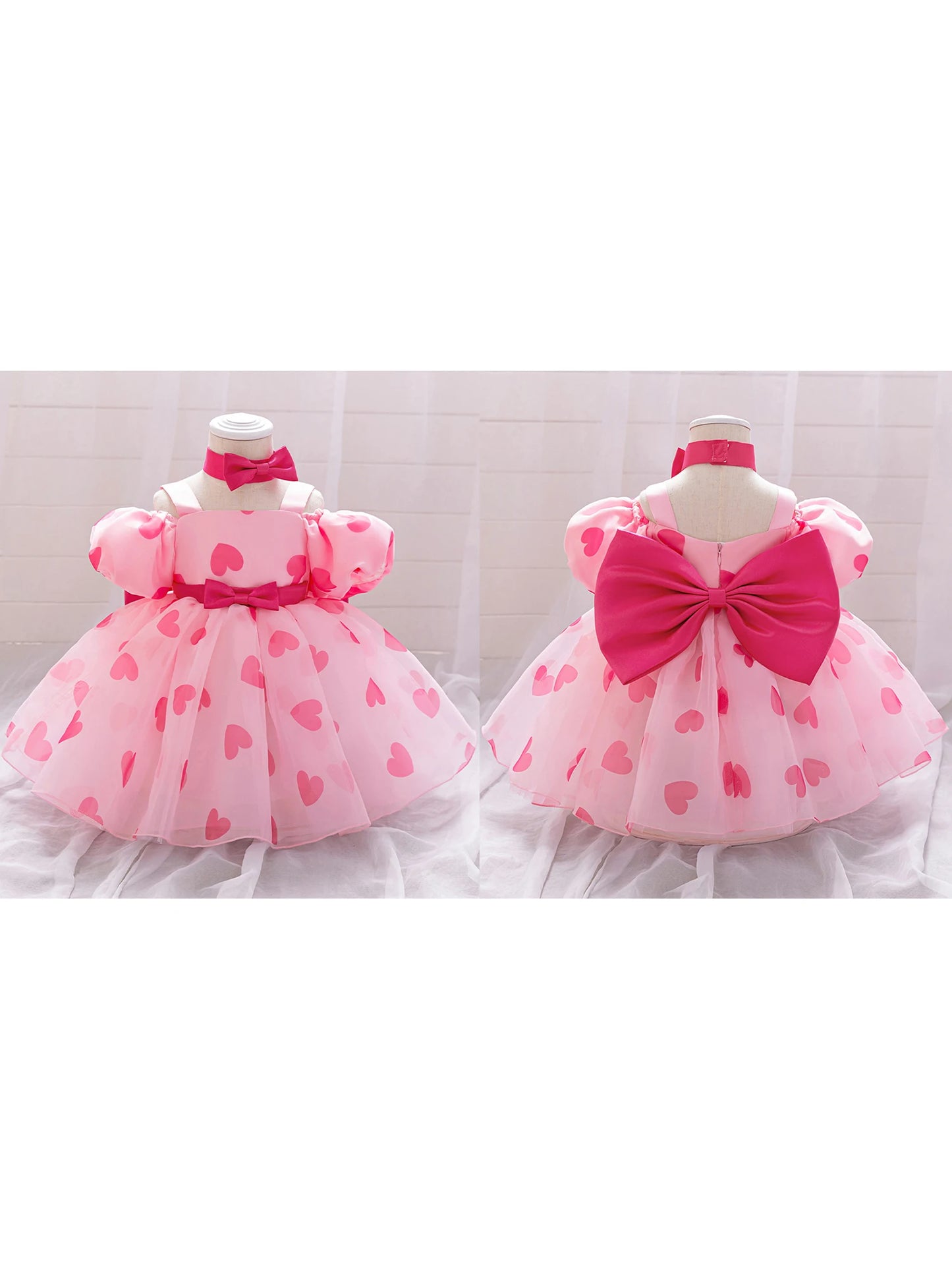 Guangdong Infant Girl Floral Lace Tutu Dress Set With Shoes