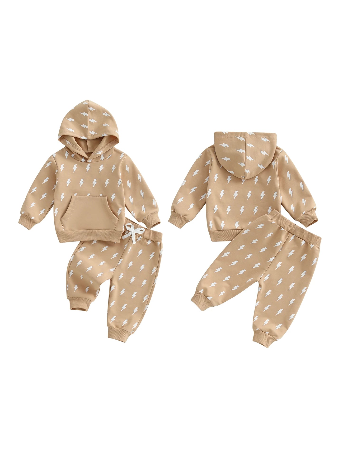 CN Guangdong Winter Camouflage Hoodie Jogger Set Toddlers