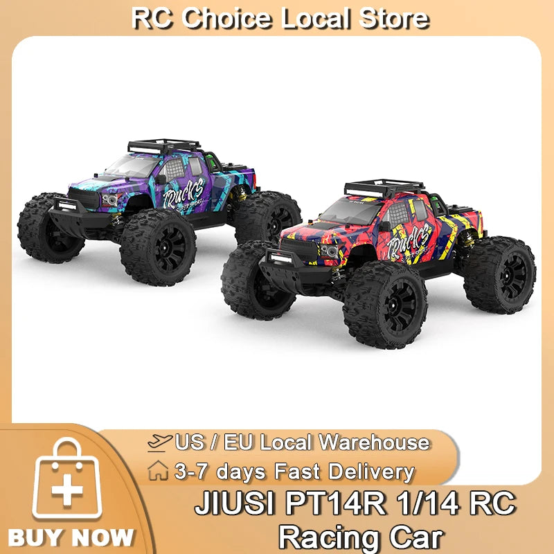 JIUSICE PT14R V3 RC Offroad Brushless Truck High Speed