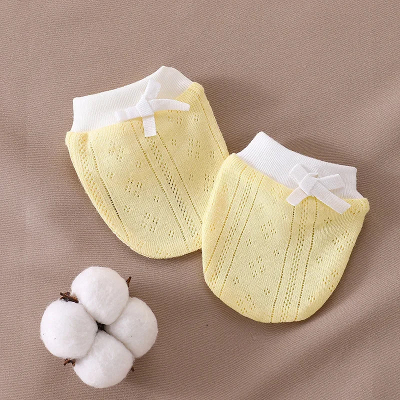Baby Finger Protection Safety Gloves Elastic Breathable