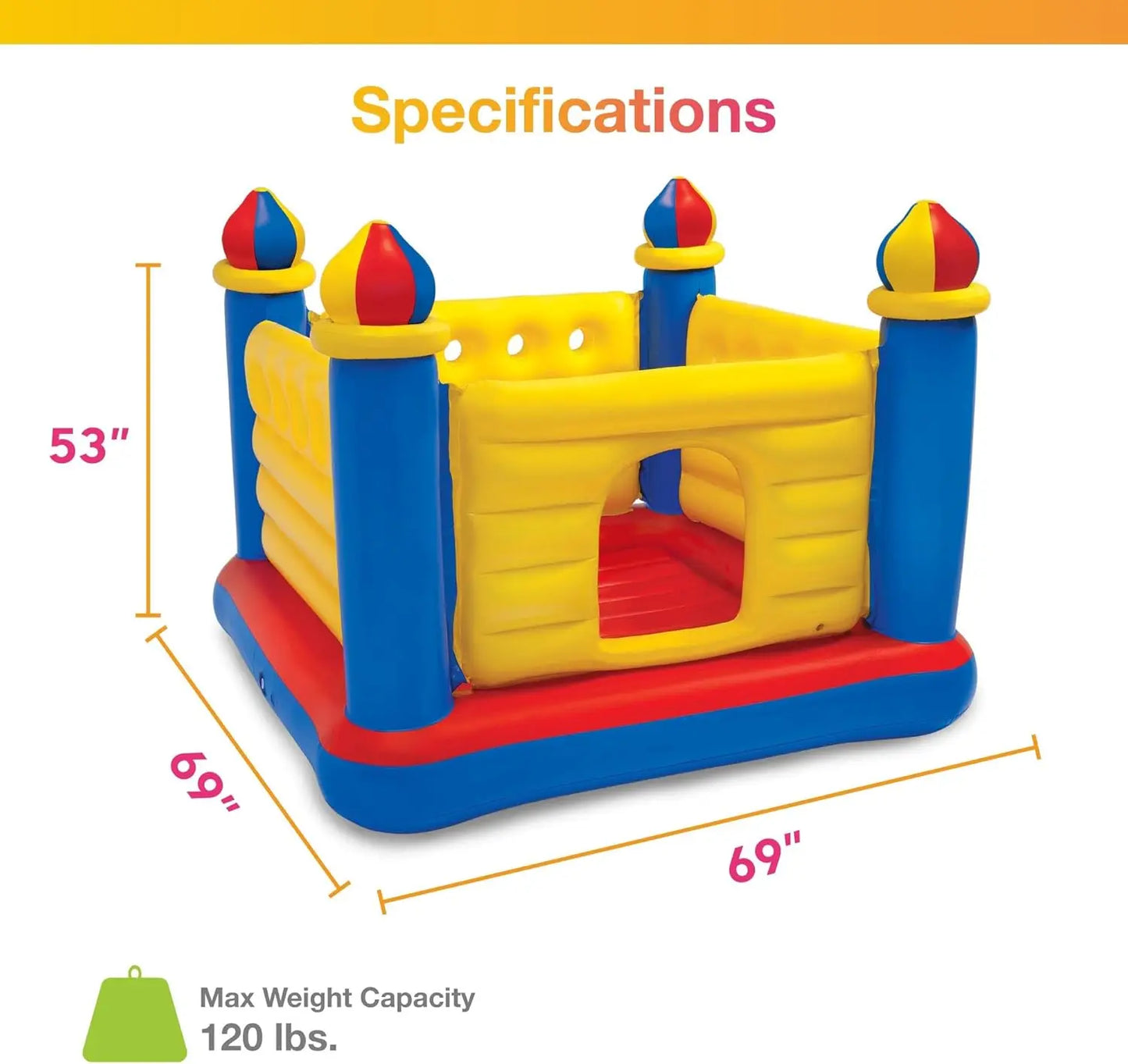 Design Inflatable Jump O Lene Castle Bounce House Indoor