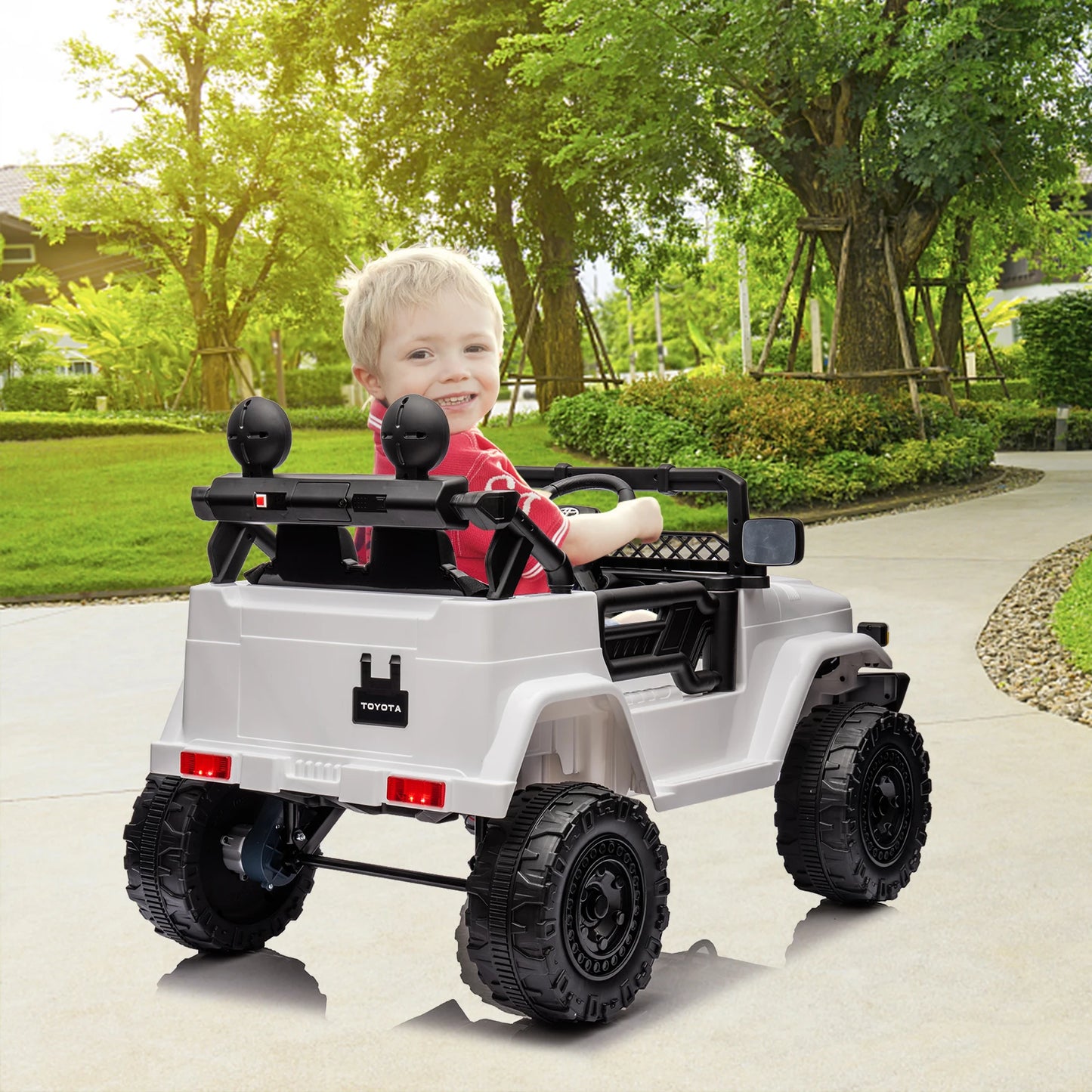 HiMIS Toyota Licensed 12V Electric Ride On Truck For Kids