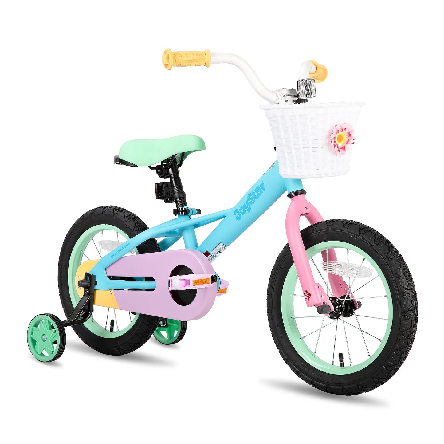 JOYSTAR Kids Bike For 2 To 7 Years With TrainingWheels