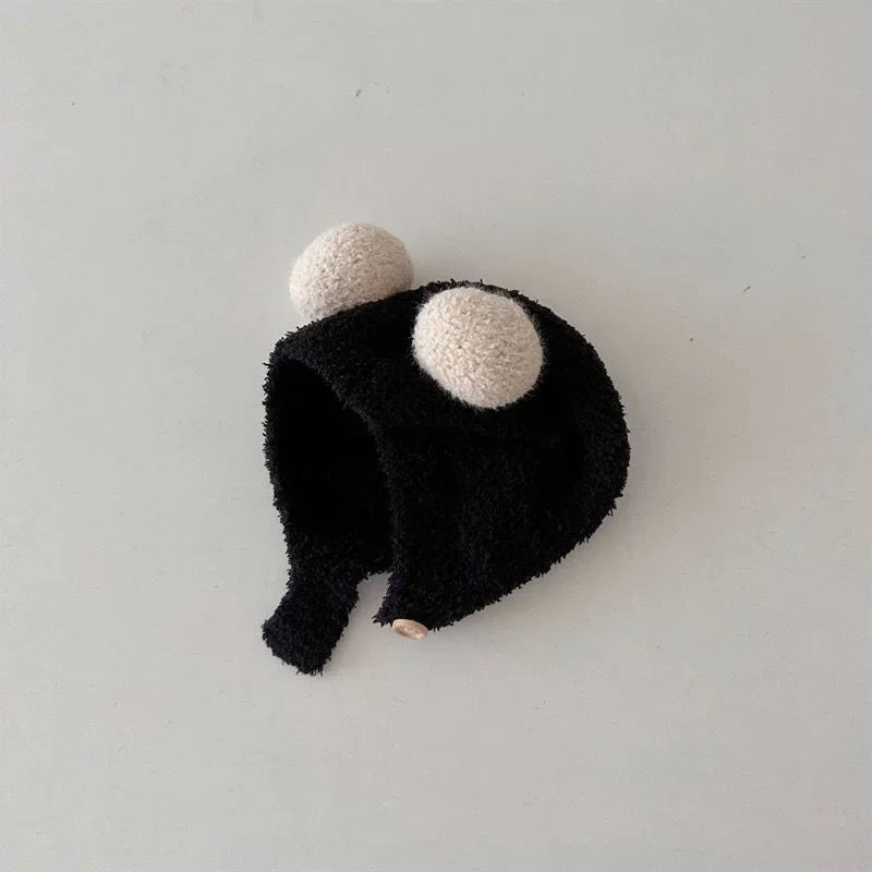 Brim Winter Warm Baby Hat Beanie For Infants Toddlers Unisex