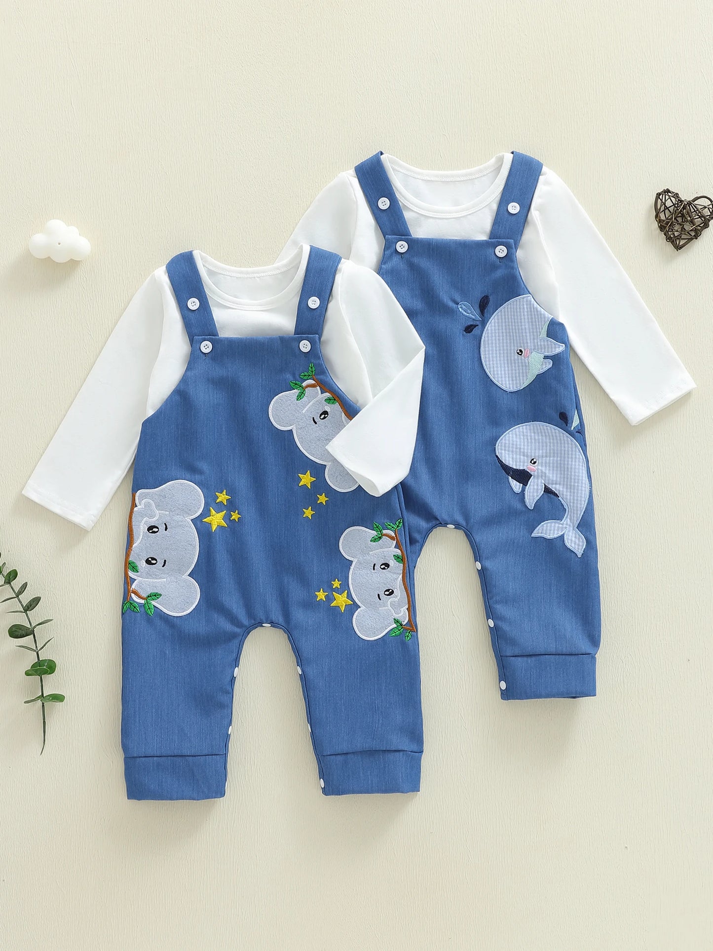 Unisex Toddler Winter Hooded Jacket And Fleece Pants Set