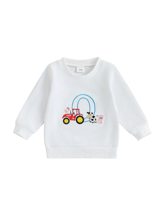 Adorable Infant Hoodie With Dinosaur Print And Cozy Fleece Lining