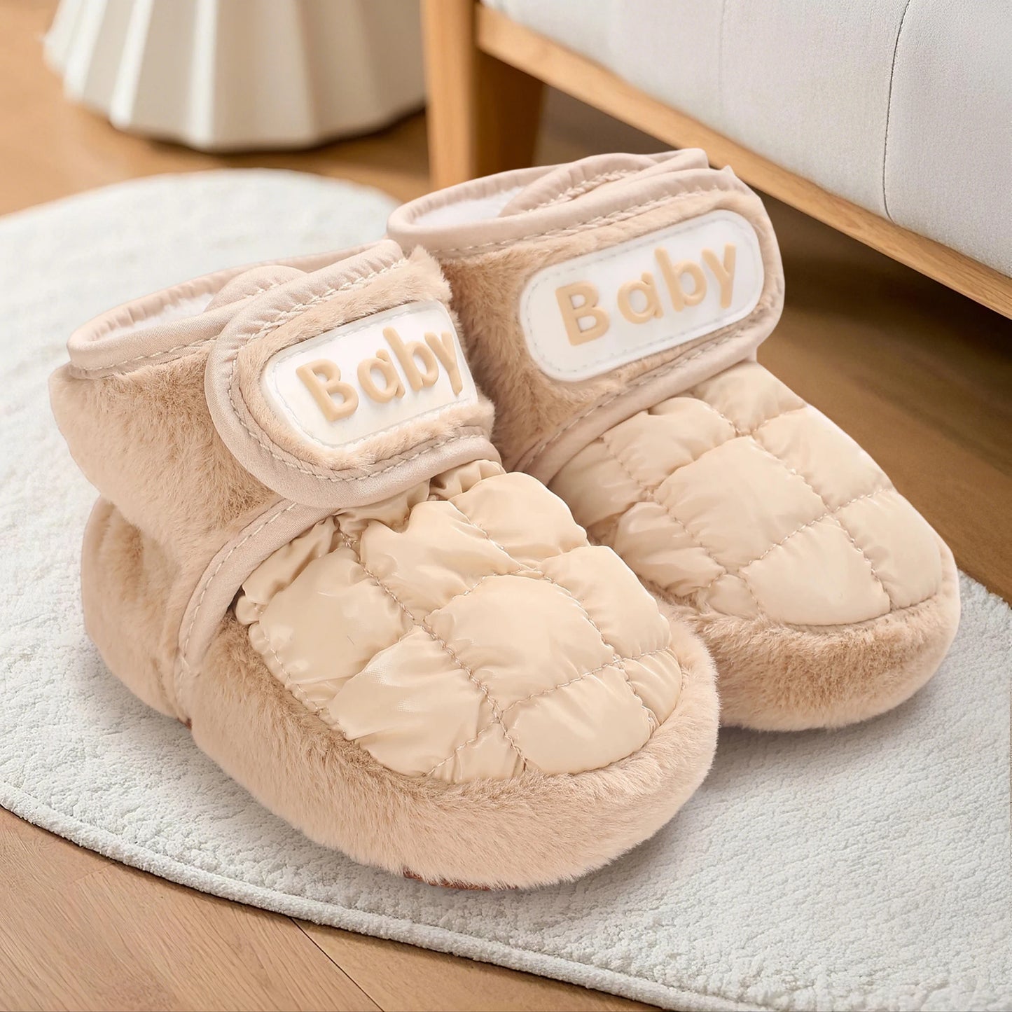 CN Guangdong Baby Winter Boots Soft Sole Non Slip Shoes
