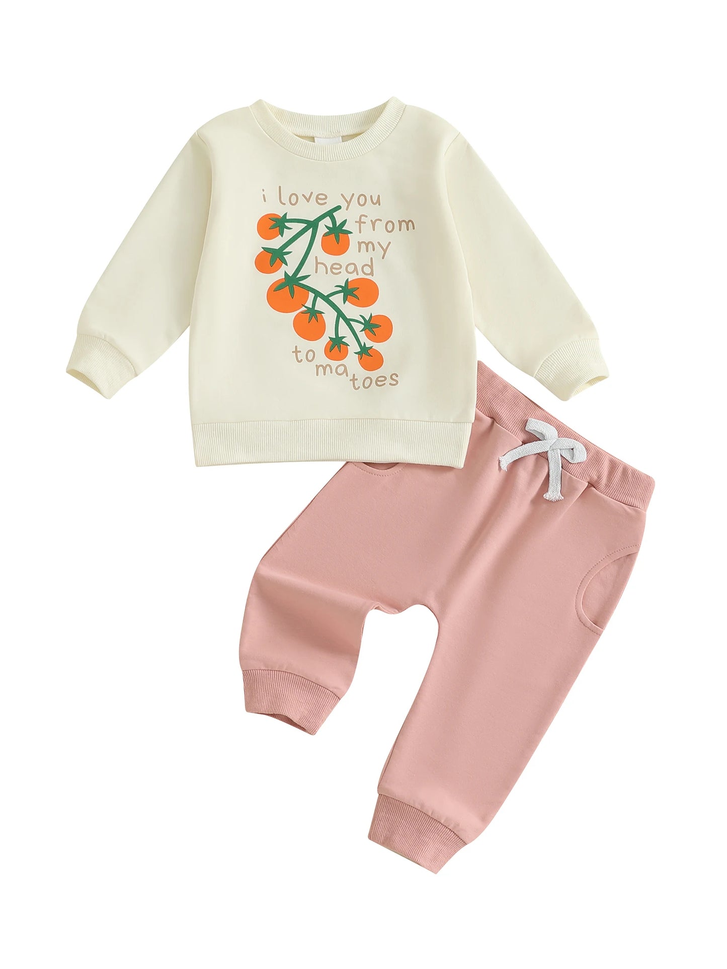 Meihuida Infant Girl Winter Clothes Set Strawberry Sweater