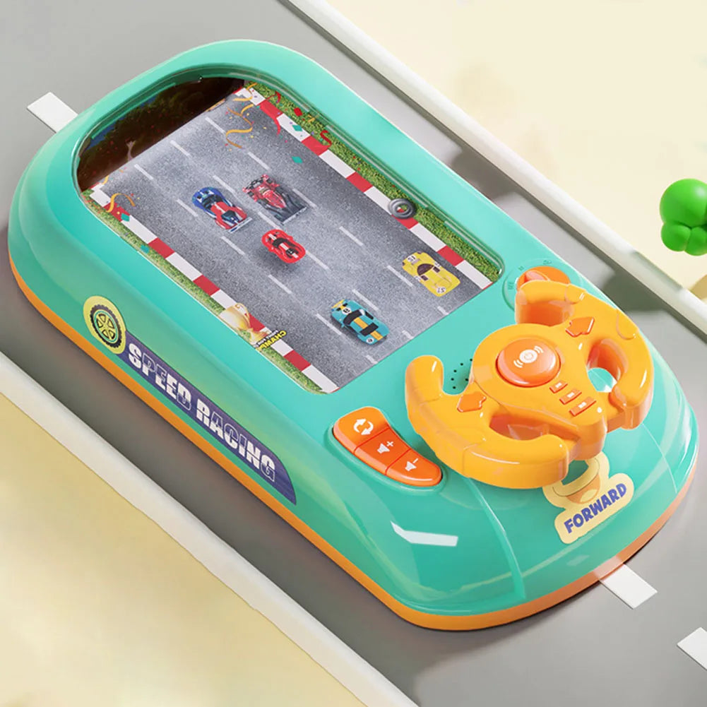 APWIKOGER Battery Operated Driving Simulator Toy Wheel