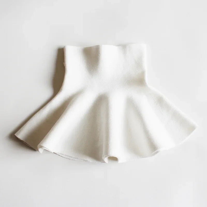Guangdong Baby Girls Pleated Tutu Skirt Knit Winter Wear